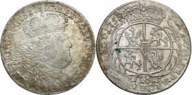 Augustus III the Sas 
POLSKA/ POLAND/ POLEN/ LITHUANIA/ LITAUEN

August III Sas Ort 18 groszy (Groschen) - Groschen 1755, Lipsk (Leipzig) 

Szero...
