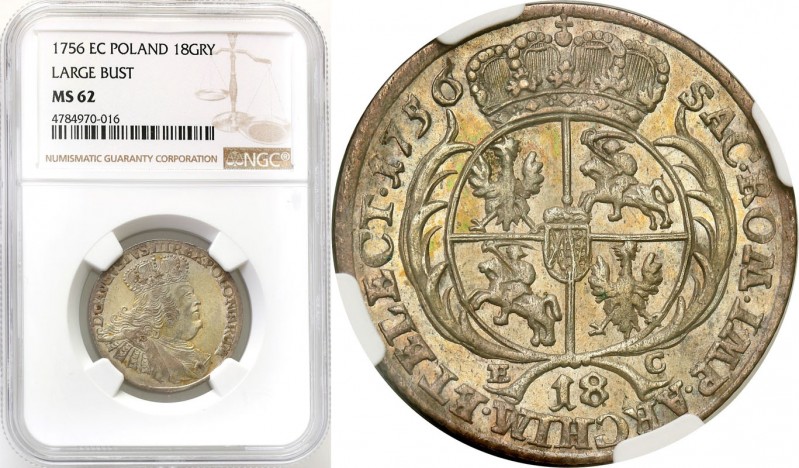 Augustus III the Sas 
POLSKA/ POLAND/ POLEN/ LITHUANIA/ LITAUEN

August III S...