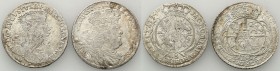 Augustus III the Sas 
POLSKA/ POLAND/ POLEN/ LITHUANIA/ LITAUEN

August III Sas Ort 18 groszy (Groschen) - Groschen 1754, 1755, Lipsk (Leipzig), se...