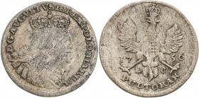 Augustus III the Sas 
POLSKA/ POLAND/ POLEN/ LITHUANIA/ LITAUEN

August III Sas. Półtorak 1756, Lipsk (Leipzig) - RARE 

Nominał rzadko spotykany...