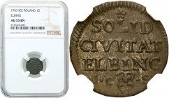 Augustus III the Sas 
POLSKA/ POLAND/ POLEN/ LITHUANIA/ LITAUEN

August III Sas. Szelag (Schilling) 1763 ICS, Elblag (Elbing) NGC AU55 BN 

Odmia...