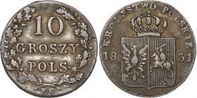 The November Uprising 
POLSKA / POLAND / POLEN / RUSSIA / RUSSLAND / РОССИЯ

Powstanie Listopadowe. 10 groszy (Groschen) 1831, Warszawa (Warsaw) - ...