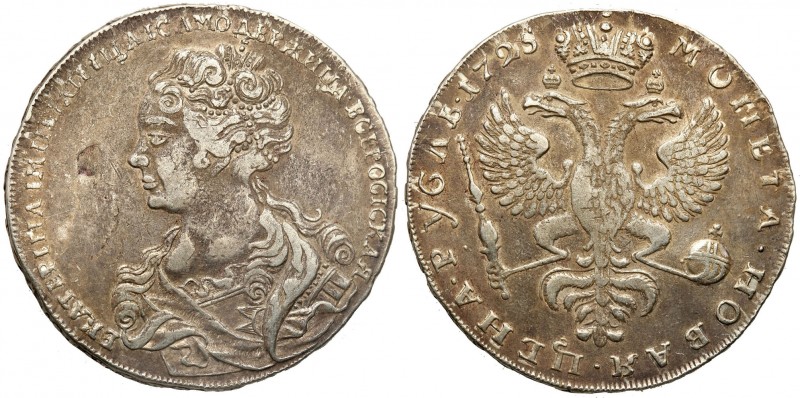 Russia 
RUSSIA / RUSSLAND / РОССИЯ

Rosja, Catherine l. Rubel (Rouble) 1725 C...