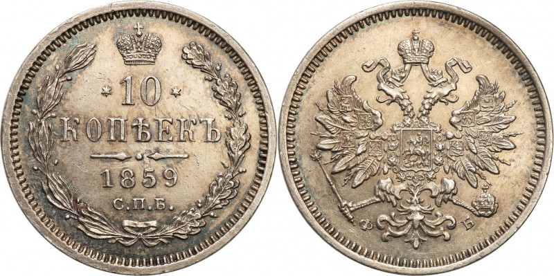 Russia 
RUSSIA / RUSSLAND / РОССИЯ

Rosja. Alexander II. 10 Kopek (kopeck) 18...