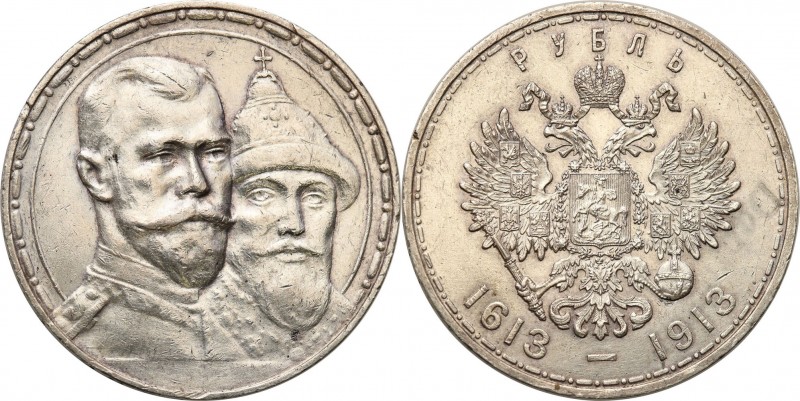 Russia 
RUSSIA / RUSSLAND / РОССИЯ

Rosja. Rubel (Rouble) 1913, Petersburg (s...