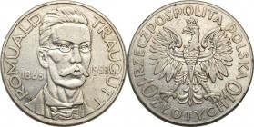 Poland II Republic
POLSKA / POLAND / POLEN / POLOGNE / POLSKO

II RP. 10 zlotych 1933 Traugutt 

Resztki połysku.

Details: 21,90 g Ag 
Condit...