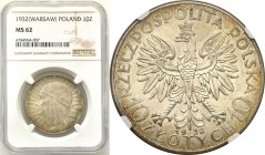 Poland II Republic
POLSKA / POLAND / POLEN / POLOGNE / POLSKO

II RP. 10 zlotych 1932 Women Head (the mint mark mennicy) NGC MS62 

Piękna moneta...