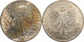 Poland II Republic
POLSKA / POLAND / POLEN / POLOGNE / POLSKO

II RP. 10 zlotych 1932 Women Head (the mint mark) - EXCELLENT 



Details: 22 g ...