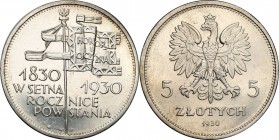 Poland II Republic
POLSKA / POLAND / POLEN / POLOGNE / POLSKO

II RP. 5 zlotych 1930 Sztandar, STEMPEL GŁĘBOKI - RARITY 



Details: 17,95 g Ag...