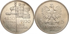 Poland II Republic
POLSKA / POLAND / POLEN / POLOGNE / POLSKO

II RP. 5 zlotych 1930 Sztandar - Beautiful 

Pięknie zachowane detale. Rewers niem...
