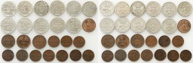 Danzig 
POLSKA / POLAND / POLEN / DANZIG / WOLNE MIASTO GDANSK

Wolne Miasto Gdansk / Danzig. 1-10 fenig 1923-1937, set 25 coins 

Zestaw 25 mone...