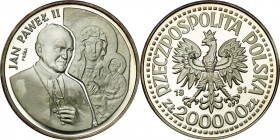 Probe coins Polish People Republic (PRL) and Poland
POLSKA / POLAND / POLEN / PATTERN / PROBE / PROBA

III RP. PROBE / PATTERN Silver 200.000 zloty...