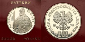 Probe coins Polish People Republic (PRL) and Poland
POLSKA / POLAND / POLEN / PATTERN / PROBE / PROBA

PRL. PROBE / PATTERN Silver 200 zlotych 1979...