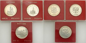 Probe coins Polish People Republic (PRL) and Poland
POLSKA / POLAND / POLEN / PATTERN / PROBE / PROBA

PRL. PROBE / PATTERN Silver 100-1000 zlotych...