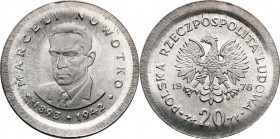 Probe coins Polish People Republic (PRL) and Poland
POLSKA / POLAND / POLEN / PATTERN / PROBE / PROBA

PRL. TECHNOLOGICAL SAMPLE 20 zlotych 1976 Ma...