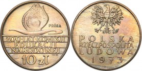 Probe coins Polish People Republic (PRL) and Poland
POLSKA / POLAND / POLEN / PATTERN / PROBE / PROBA

PRL. PROBE / PATTERN copper-nickel. 10 zloty...