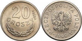 Collection - Nickel Probe Coins
POLSKA / POLAND / POLEN / PATTERN

PRL. PROBE / PATTERN Nickel 20 Grosz (Groschen) 1949 

Piękny, wyselekcjonowan...