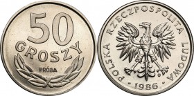 Collection - Nickel Probe Coins
POLSKA / POLAND / POLEN / PATTERN

PRL. PROBE / PATTERN Nickel 50 Grosz (Groschen) 1986 

Piękny, menniczy egzemp...