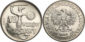 Collection - Nickel Probe Coins
POLSKA / POLAND / POLEN / PATTERN

PRL. PROBE / PATTERN Nickel 10 zlotych 1965 chuda syrenka 

Piękny egzemplarz....