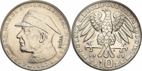 Collection - Nickel Probe Coins
POLSKA / POLAND / POLEN / PATTERN

PRL. PROBE / PATTERN Nickel 10 zlotych 1967 Karol Świerczewski 

Piękny, wysel...
