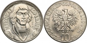 Collection - Nickel Probe Coins
POLSKA / POLAND / POLEN / PATTERN

PRL. PROBE / PATTERN Nickel 10 zlotych 1967 Kopernik 

Piękny, wyselekcjonowan...