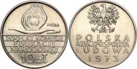 Collection - Nickel Probe Coins
POLSKA / POLAND / POLEN / PATTERN

PRL. PROBE / PATTERN Nickel 10 zlotych 1973 – 200 lat Komisji Edukacji Narodowej...