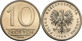 Collection - Nickel Probe Coins
POLSKA / POLAND / POLEN / PATTERN

PRL. PROBE / PATTERN Nickel 10 zlotych 1984 nominał 

Piękny, wyselekcjonowany...