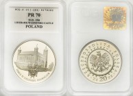 Polish collector coins after 1990
POLSKA / POLAND / POLEN / POLOGNE / POLSKO

III RP. 20 zlotych 1996 Lidzbark - zamek PCG PR70 

Menniczy egzemp...