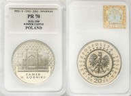 Polish collector coins after 1990
POLSKA / POLAND / POLEN / POLOGNE / POLSKO

III RP. 20 zlotych 1998 Zamek w Kórniku PCG PR70 

Menniczy egzempl...