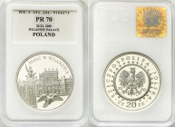 Polish collector coins after 1990
POLSKA / POLAND / POLEN / POLOGNE / POLSKO

III RP. 20 zlotych 2000 Pałac w Wilanowie PCG PR70 

Menniczy egzem...