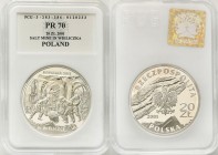 Polish collector coins after 1990
POLSKA / POLAND / POLEN / POLOGNE / POLSKO

III RP. 20 zlotych 2001 Wieliczka PCG PR70 

Menniczy egzemplarz w ...