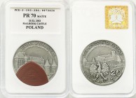 Polish collector coins after 1990
POLSKA / POLAND / POLEN / POLOGNE / POLSKO

III RP. 20 zlotych 2002 Zamek w Malborku PCG PR70 MATTE 

Menniczy ...