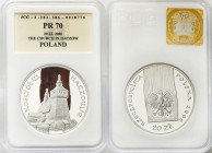 Polish collector coins after 1990
POLSKA / POLAND / POLEN / POLOGNE / POLSKO

III RP. 20 zlotych 2006 church in Haczow PCG PR70 

Menniczy egzemp...