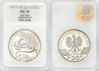 Polish collector coins after 1990
POLSKA / POLAND / POLEN / POLOGNE / POLSKO

III RP. 20 zlotych 2009 jaszczurka PCG PR70 

III RP. 20 złotych 20...