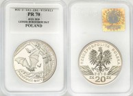 Polish collector coins after 1990
POLSKA / POLAND / POLEN / POLOGNE / POLSKO

III RP. 20 zlotych 2010 Nietoperz Podkowiec Mały PCG PR70 

Mennicz...
