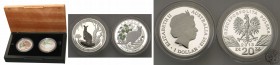 Polish collector coins after 1990
POLSKA / POLAND / POLEN / POLOGNE / POLSKO

Poland/Australia. set World Kangaroos 1 dolar + 20 zlotych 2013 

Z...