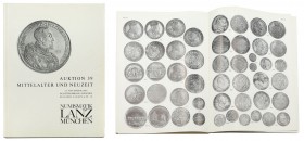 Numismatic literature
POLSKA / POLAND / POLEN / POLOGNE / POLSKO

Auction catalog Numismatik Lanz „Mittelalter und Neuzeit. Auktion 39” 25. Novembe...