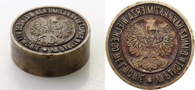Historical objects / VARIA
VARIA / POLSKA / POLAND / POLEN / RUSSIA / RUSSLAND / РОССИЯ

The stamp of the seals of the VIII Pastwowe Gimnazjum Kami...