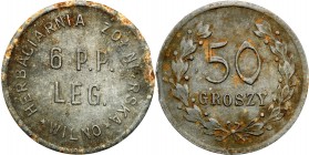 Coins cooperative military
POLSKA / POLAND / POLEN / POLOGNE / POLSKO / MILITARY COOPERATIVE / MILITARY COINS

Wilno (Vilnius) - 50 groszy 6 Legion...