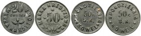 Coins cooperative military
POLSKA / POLAND / POLEN / POLOGNE / POLSKO / MILITARY COOPERATIVE / MILITARY COINS

Kowel - 20, 50 groszy Grocery Cooper...