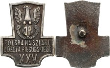 Decorations, Orders, Badges
POLSKA / POLAND / POLEN / POLSKO / RUSSIA / LVIV

Second Polish Republic. Poland Badge On the Trail of Jzef Pisudski XX...