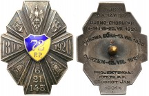 Decorations, Orders, Badges
POLSKA / POLAND / POLEN / POLSKO / RUSSIA / LVIV

Second Polish Republic. Badge of the 72nd Infantry Regiment, Radom - ...
