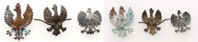 Decorations, Orders, Badges
POLSKA / POLAND / POLEN / POLSKO / RUSSIA / LVIV

Second Polish Republic. set of 3 eagles 

Stan dobry, delikatny nal...