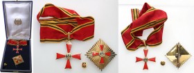 Decorations, Orders, Badges
POLSKA / POLAND / POLEN / POLSKO / RUSSIA / LVIV

Cross of Merit with Star and Ribbon - Großes Verdienstkreuz mit Stern...