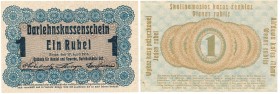 Polish banknotes
POLSKA / POLAND / POLEN / PAPER MONEY / BANKNOTE

Poland - OST. 1 rubel 1916, Poznan 

Na stronie odwrotnej klauzula mniejszą cz...