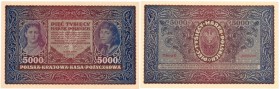 Polish banknotes
POLSKA / POLAND / POLEN / PAPER MONEY / BANKNOTE

5.000 Polish mark 1920, II series E 

Wyśmienicie zachowane. Rzadszy banknot.L...