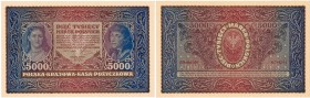 Polish banknotes
POLSKA / POLAND / POLEN / PAPER MONEY / BANKNOTE

5.000 Polish mark 1920, II series AN 

Piękny egzemplarz. Lucow 417 (R2); Miłc...