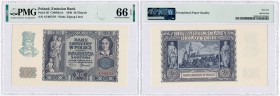 Polish banknotes
POLSKA / POLAND / POLEN / PAPER MONEY / BANKNOTE

20 zlotych 1940 series A PMG 66 EPQ 

Piękny egzemplarz w gradingu z bardzo wy...