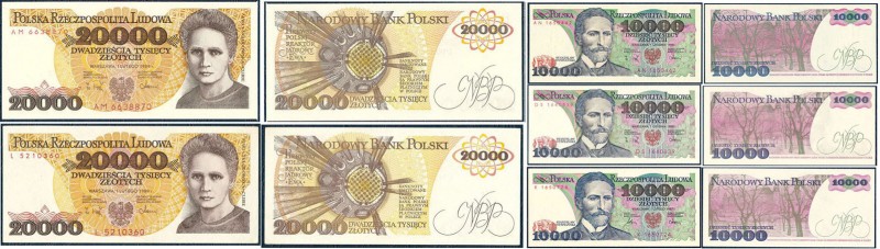 Polish banknotes
POLSKA / POLAND / POLEN / PAPER MONEY / BANKNOTE

10.000, 20...