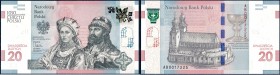 Polish banknotes
POLSKA / POLAND / POLEN / PAPER MONEY / BANKNOTE

20 zlotych 2015, 1050. anniversary of the baptism of Poland series AB - RARE 
...
